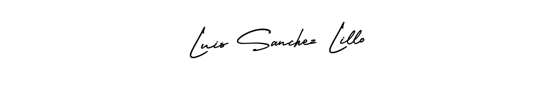 You can use this online signature creator to create a handwritten signature for the name Luis Sanchez Lillo. This is the best online autograph maker. Luis Sanchez Lillo signature style 3 images and pictures png