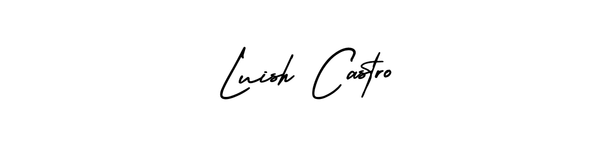 Similarly AmerikaSignatureDemo-Regular is the best handwritten signature design. Signature creator online .You can use it as an online autograph creator for name Luish Castro. Luish Castro signature style 3 images and pictures png