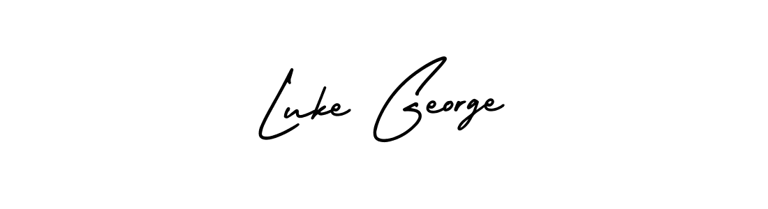 Check out images of Autograph of Luke George name. Actor Luke George Signature Style. AmerikaSignatureDemo-Regular is a professional sign style online. Luke George signature style 3 images and pictures png