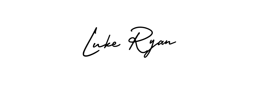 Similarly AmerikaSignatureDemo-Regular is the best handwritten signature design. Signature creator online .You can use it as an online autograph creator for name Luke Ryan. Luke Ryan signature style 3 images and pictures png