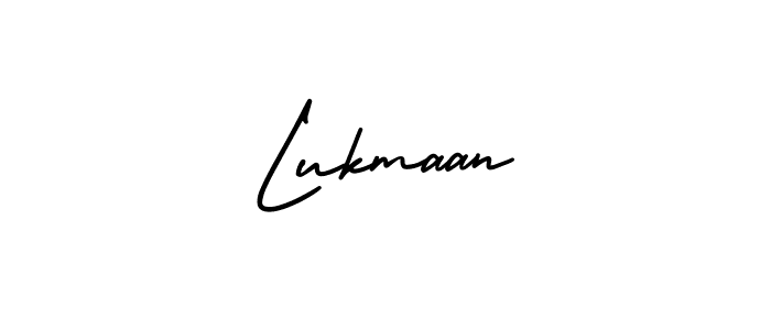 It looks lik you need a new signature style for name Lukmaan. Design unique handwritten (AmerikaSignatureDemo-Regular) signature with our free signature maker in just a few clicks. Lukmaan signature style 3 images and pictures png