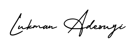 Upgrade your professional image with Lukman Adesuyi signature created with AmerikaSignatureDemo-Regular font. Fast, free, and watermark-free download. Lukman Adesuyi signature style 3 images and pictures png