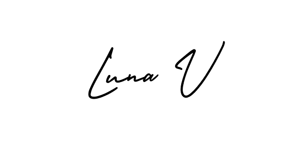Similarly AmerikaSignatureDemo-Regular is the best handwritten signature design. Signature creator online .You can use it as an online autograph creator for name Luna V. Luna V signature style 3 images and pictures png
