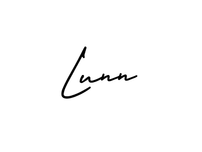 How to make Lunn name signature. Use AmerikaSignatureDemo-Regular style for creating short signs online. This is the latest handwritten sign. Lunn signature style 3 images and pictures png