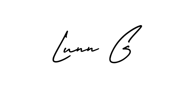 Make a short Lunn G signature style. Manage your documents anywhere anytime using AmerikaSignatureDemo-Regular. Create and add eSignatures, submit forms, share and send files easily. Lunn G signature style 3 images and pictures png