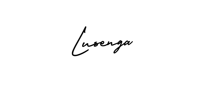 Also we have Lusenga name is the best signature style. Create professional handwritten signature collection using AmerikaSignatureDemo-Regular autograph style. Lusenga signature style 3 images and pictures png