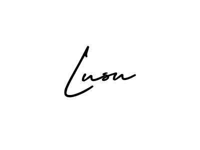 Also we have Lusu name is the best signature style. Create professional handwritten signature collection using AmerikaSignatureDemo-Regular autograph style. Lusu signature style 3 images and pictures png