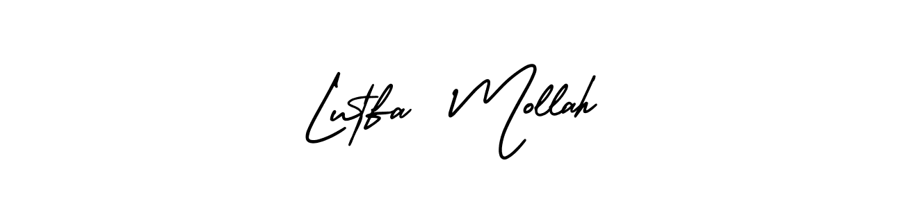 Make a beautiful signature design for name Lutfa  Mollah. Use this online signature maker to create a handwritten signature for free. Lutfa  Mollah signature style 3 images and pictures png