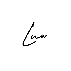 Once you've used our free online signature maker to create your best signature AmerikaSignatureDemo-Regular style, it's time to enjoy all of the benefits that Luw name signing documents. Luw signature style 3 images and pictures png
