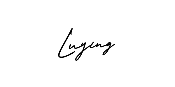 Also we have Luying name is the best signature style. Create professional handwritten signature collection using AmerikaSignatureDemo-Regular autograph style. Luying signature style 3 images and pictures png