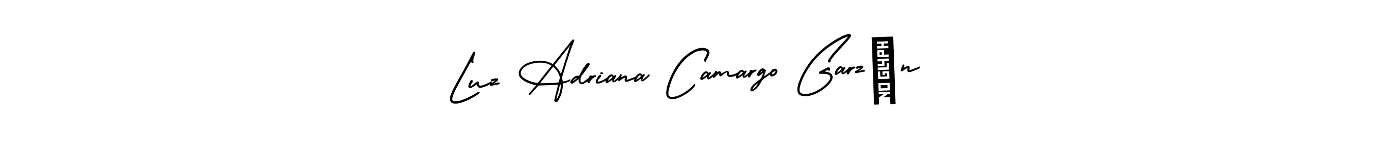 Similarly AmerikaSignatureDemo-Regular is the best handwritten signature design. Signature creator online .You can use it as an online autograph creator for name Luz Adriana Camargo Garzón. Luz Adriana Camargo Garzón signature style 3 images and pictures png