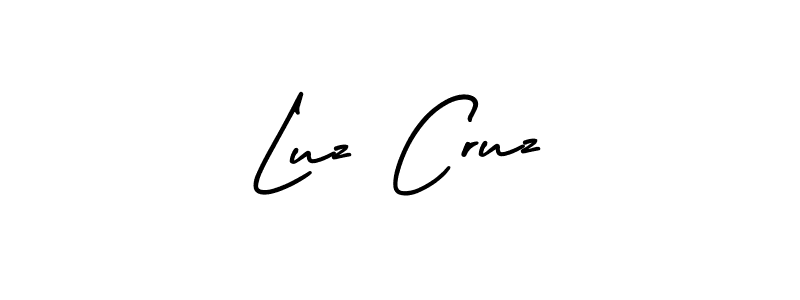 How to Draw Luz Cruz signature style? AmerikaSignatureDemo-Regular is a latest design signature styles for name Luz Cruz. Luz Cruz signature style 3 images and pictures png