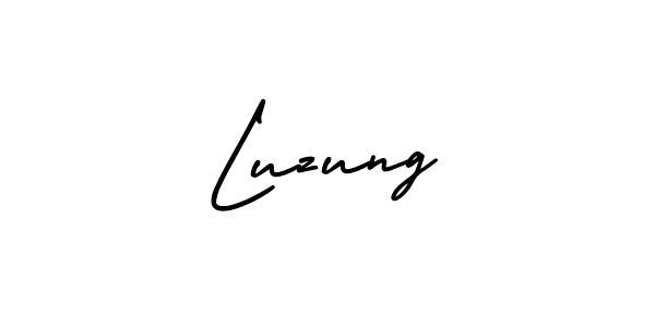 Make a beautiful signature design for name Luzung. With this signature (AmerikaSignatureDemo-Regular) style, you can create a handwritten signature for free. Luzung signature style 3 images and pictures png