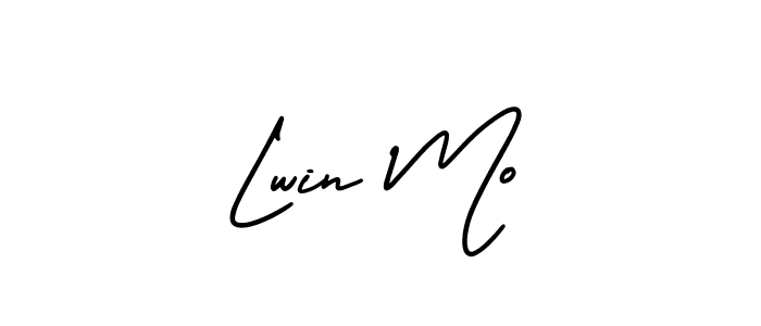 Also we have Lwin Mo name is the best signature style. Create professional handwritten signature collection using AmerikaSignatureDemo-Regular autograph style. Lwin Mo signature style 3 images and pictures png