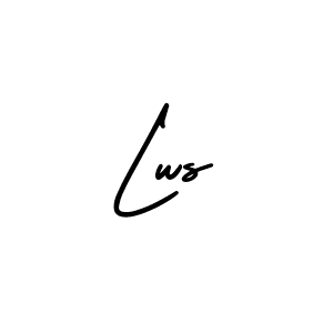 How to Draw Lws signature style? AmerikaSignatureDemo-Regular is a latest design signature styles for name Lws. Lws signature style 3 images and pictures png