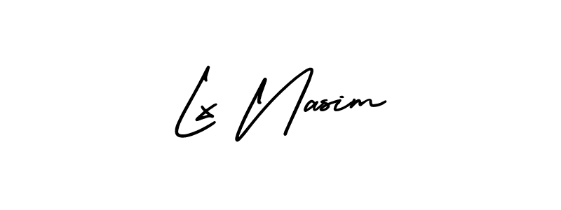 You can use this online signature creator to create a handwritten signature for the name Lx Nasim. This is the best online autograph maker. Lx Nasim signature style 3 images and pictures png