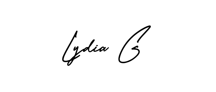 How to make Lydia G signature? AmerikaSignatureDemo-Regular is a professional autograph style. Create handwritten signature for Lydia G name. Lydia G signature style 3 images and pictures png