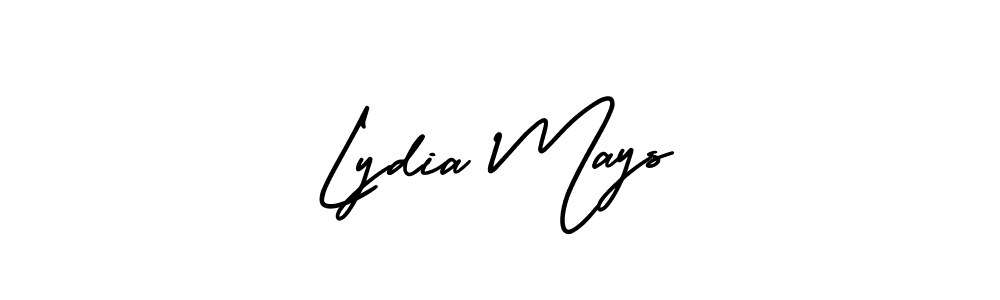 Make a beautiful signature design for name Lydia Mays. Use this online signature maker to create a handwritten signature for free. Lydia Mays signature style 3 images and pictures png