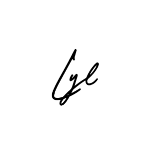 Make a beautiful signature design for name Lyl. Use this online signature maker to create a handwritten signature for free. Lyl signature style 3 images and pictures png