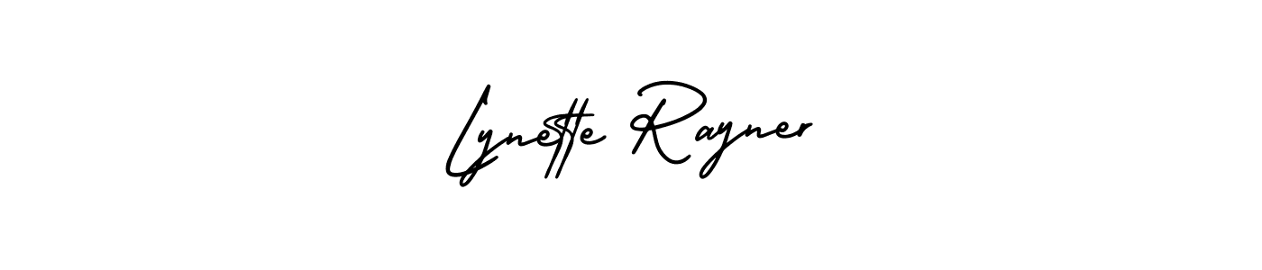 Make a beautiful signature design for name Lynette Rayner. With this signature (AmerikaSignatureDemo-Regular) style, you can create a handwritten signature for free. Lynette Rayner signature style 3 images and pictures png