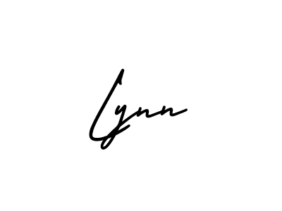 You should practise on your own different ways (AmerikaSignatureDemo-Regular) to write your name (Lynn) in signature. don't let someone else do it for you. Lynn signature style 3 images and pictures png