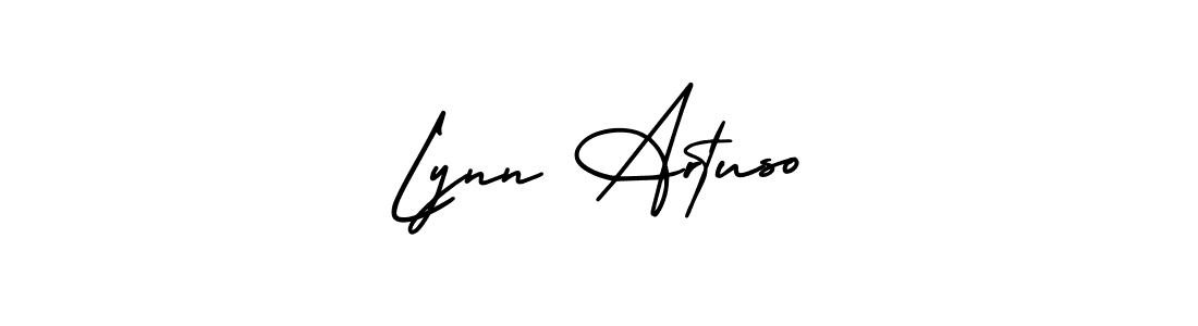 How to make Lynn Artuso signature? AmerikaSignatureDemo-Regular is a professional autograph style. Create handwritten signature for Lynn Artuso name. Lynn Artuso signature style 3 images and pictures png