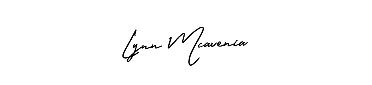 Create a beautiful signature design for name Lynn Mcavenia. With this signature (AmerikaSignatureDemo-Regular) fonts, you can make a handwritten signature for free. Lynn Mcavenia signature style 3 images and pictures png