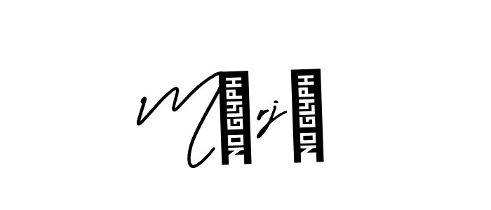 You should practise on your own different ways (AmerikaSignatureDemo-Regular) to write your name (Márjá) in signature. don't let someone else do it for you. Márjá signature style 3 images and pictures png