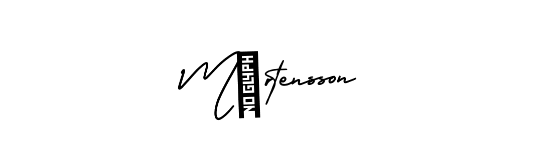 Create a beautiful signature design for name Mårtensson. With this signature (AmerikaSignatureDemo-Regular) fonts, you can make a handwritten signature for free. Mårtensson signature style 3 images and pictures png