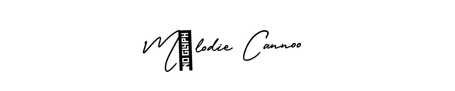 Make a beautiful signature design for name Mélodie Cannoo. With this signature (AmerikaSignatureDemo-Regular) style, you can create a handwritten signature for free. Mélodie Cannoo signature style 3 images and pictures png