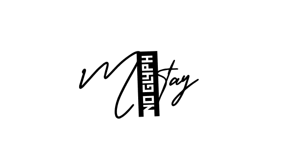 Métay stylish signature style. Best Handwritten Sign (AmerikaSignatureDemo-Regular) for my name. Handwritten Signature Collection Ideas for my name Métay. Métay signature style 3 images and pictures png