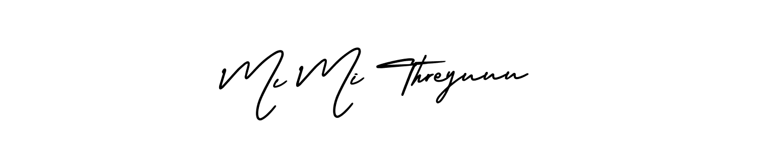 See photos of Mı Mi Threyuuu official signature by Spectra . Check more albums & portfolios. Read reviews & check more about AmerikaSignatureDemo-Regular font. Mı Mi Threyuuu signature style 3 images and pictures png