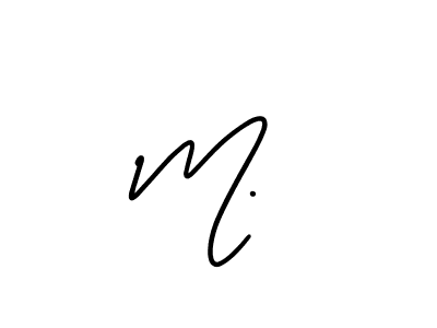 Design your own signature with our free online signature maker. With this signature software, you can create a handwritten (AmerikaSignatureDemo-Regular) signature for name M…. M… signature style 3 images and pictures png