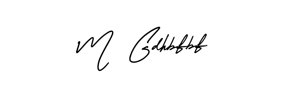 Here are the top 10 professional signature styles for the name M  Gdhbfbf. These are the best autograph styles you can use for your name. M  Gdhbfbf signature style 3 images and pictures png