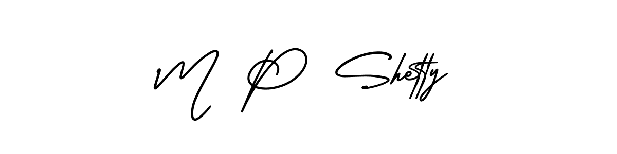 Best and Professional Signature Style for M  P  Shetty. AmerikaSignatureDemo-Regular Best Signature Style Collection. M  P  Shetty signature style 3 images and pictures png