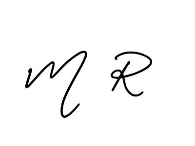 Also You can easily find your signature by using the search form. We will create M  R name handwritten signature images for you free of cost using AmerikaSignatureDemo-Regular sign style. M  R signature style 3 images and pictures png