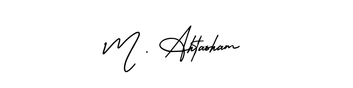 Once you've used our free online signature maker to create your best signature AmerikaSignatureDemo-Regular style, it's time to enjoy all of the benefits that M . Ahtasham name signing documents. M . Ahtasham signature style 3 images and pictures png