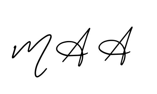 Make a beautiful signature design for name M A A. Use this online signature maker to create a handwritten signature for free. M A A signature style 3 images and pictures png