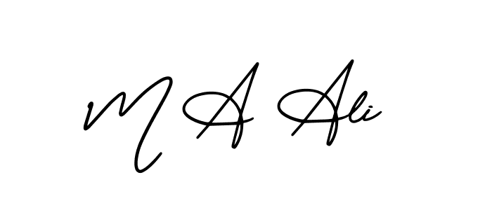 You can use this online signature creator to create a handwritten signature for the name M A Ali. This is the best online autograph maker. M A Ali signature style 3 images and pictures png