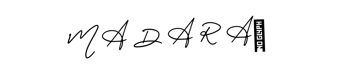 You can use this online signature creator to create a handwritten signature for the name M A D A R Aꔪ. This is the best online autograph maker. M A D A R Aꔪ signature style 3 images and pictures png