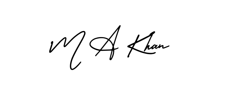 Best and Professional Signature Style for M A Khan. AmerikaSignatureDemo-Regular Best Signature Style Collection. M A Khan signature style 3 images and pictures png