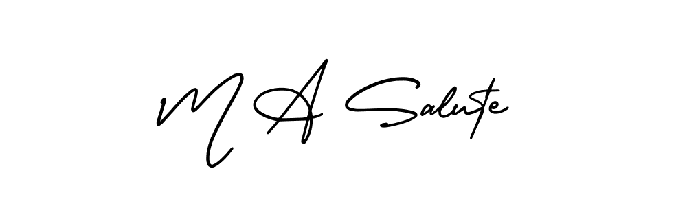 Here are the top 10 professional signature styles for the name M A Salute. These are the best autograph styles you can use for your name. M A Salute signature style 3 images and pictures png