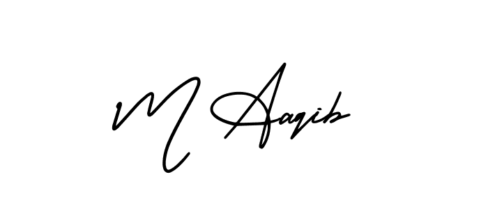 Here are the top 10 professional signature styles for the name M Aaqib. These are the best autograph styles you can use for your name. M Aaqib signature style 3 images and pictures png