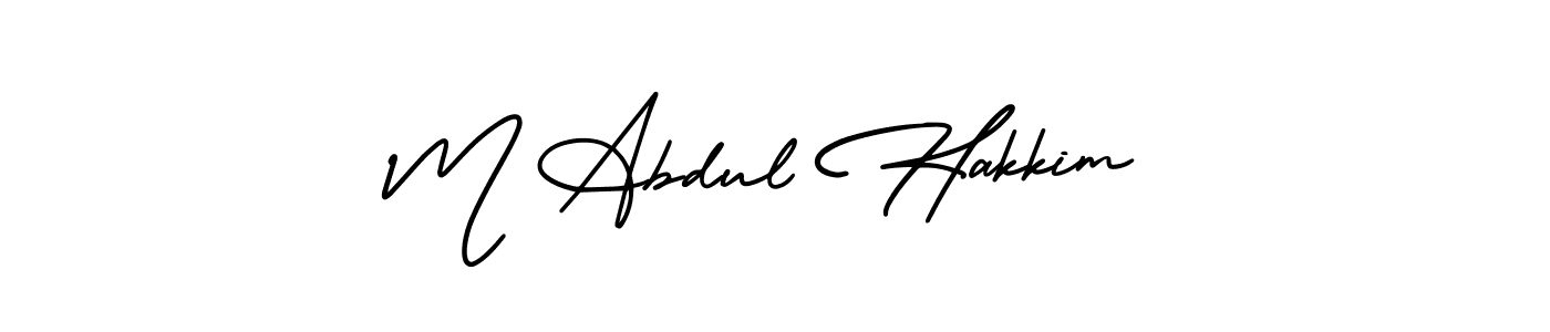 How to make M Abdul Hakkim signature? AmerikaSignatureDemo-Regular is a professional autograph style. Create handwritten signature for M Abdul Hakkim name. M Abdul Hakkim signature style 3 images and pictures png