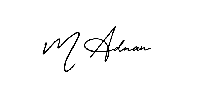 Best and Professional Signature Style for M Adnan. AmerikaSignatureDemo-Regular Best Signature Style Collection. M Adnan signature style 3 images and pictures png