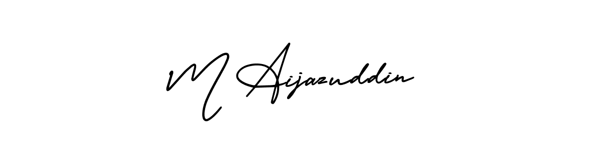 Check out images of Autograph of M Aijazuddin name. Actor M Aijazuddin Signature Style. AmerikaSignatureDemo-Regular is a professional sign style online. M Aijazuddin signature style 3 images and pictures png