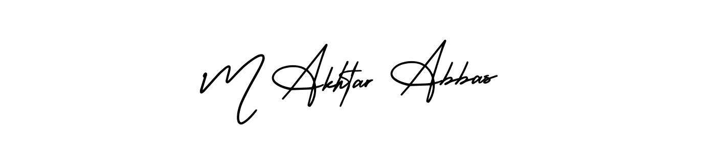 Similarly AmerikaSignatureDemo-Regular is the best handwritten signature design. Signature creator online .You can use it as an online autograph creator for name M Akhtar Abbas. M Akhtar Abbas signature style 3 images and pictures png