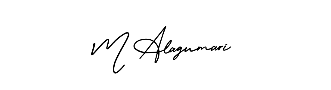 You can use this online signature creator to create a handwritten signature for the name M Alagumari. This is the best online autograph maker. M Alagumari signature style 3 images and pictures png