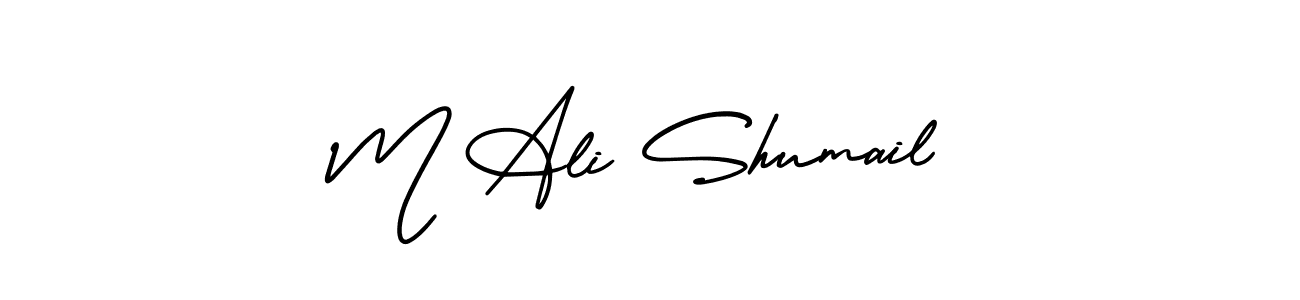 Also we have M Ali Shumail name is the best signature style. Create professional handwritten signature collection using AmerikaSignatureDemo-Regular autograph style. M Ali Shumail signature style 3 images and pictures png