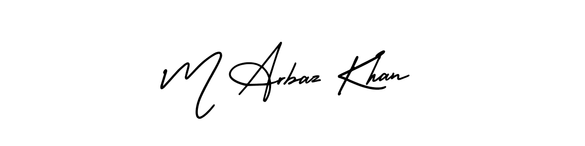 Here are the top 10 professional signature styles for the name M Arbaz Khan. These are the best autograph styles you can use for your name. M Arbaz Khan signature style 3 images and pictures png